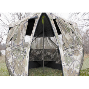 HME Ground Blind Support Post Steel Brown