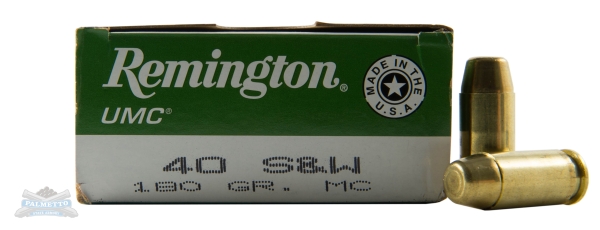 REMINGTON UMC 40 SW 180GR FMC – TRUNCATED CONE 50RD 10BX/CS - No Credit Card Fees - Low, flat rate shipping