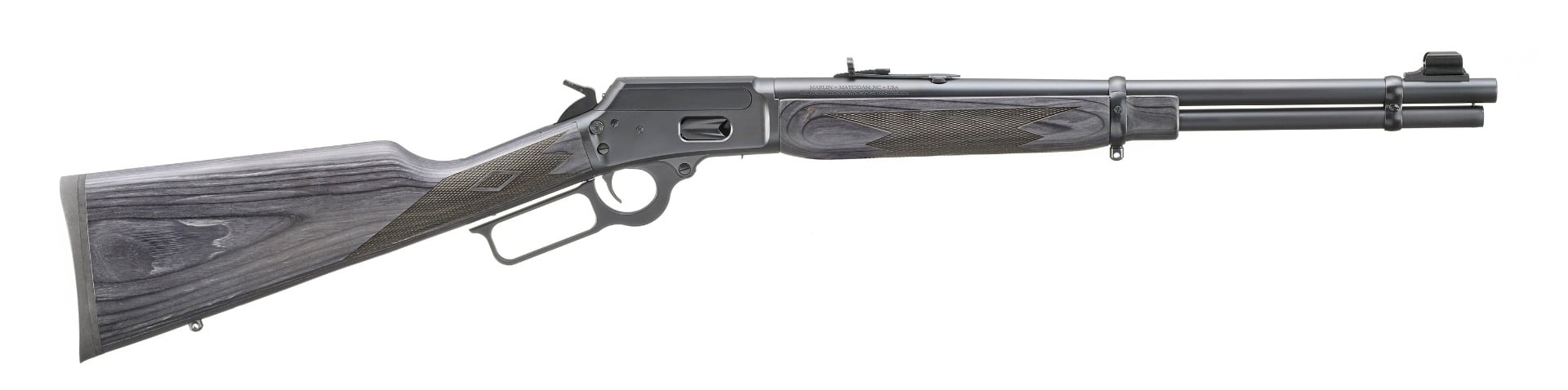 MARLIN 1894 GUIDE GUN 357MAG – 18.63″ BLUED BLACK LAMINATE - No Credit Card Fees - Free Shipping