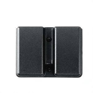Uncle Mikes 51361 Kydex Double Mag Cases 9mm/40 Cal Kydex Black
