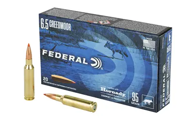 FED V 6.5CM 95GR Hornady VMAX 20/200