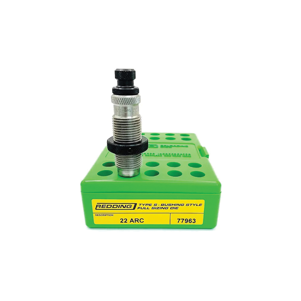 Redding Reloading Equipment .22 ARC Rifle Type-S Bushing Full Die