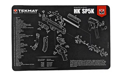 TEKMAT PISTOL MAT H SP5K