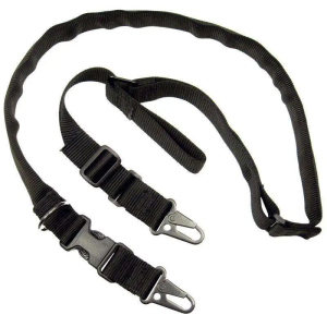 TAC SHIELD WARRIOR SLING 2PT. CONVERTABLE TO 1 PT. 1 1/4\ WEB BLACK