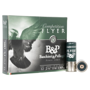Fiocchi Ammunition B&P 12B14P75 Competition Flyer 12GA 2.75\" 1 1/4oz #7.5 Shot 10 Per Box - 10sh Box
