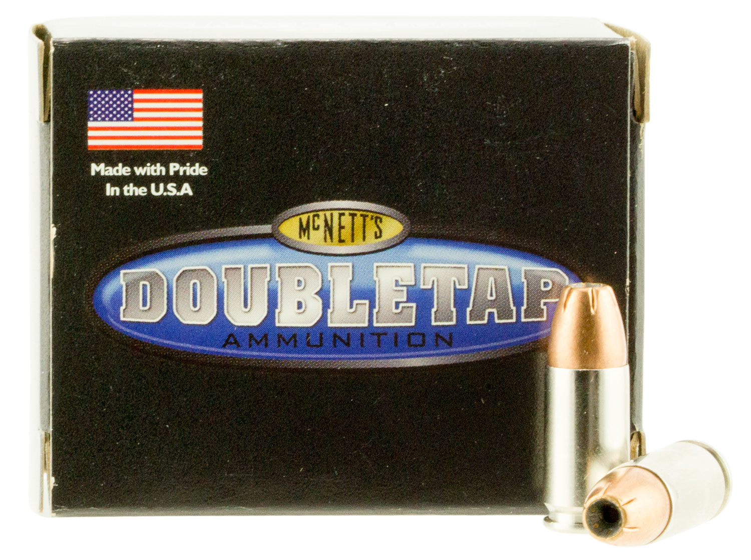 DoubleTap Ammunition DT Defense 165 gr Jacketed Hollow Point 9mm +P Ammo, 20/box - 9MM165EQ