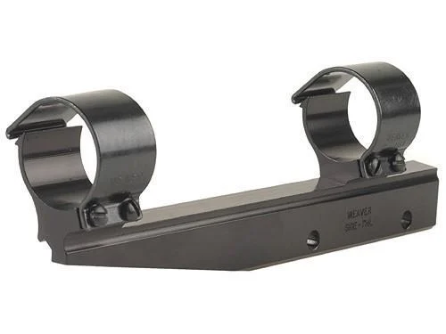 Weaver Detachable Side Mount Aluminum Scope Rings Base Mount 1" High (Long Style)