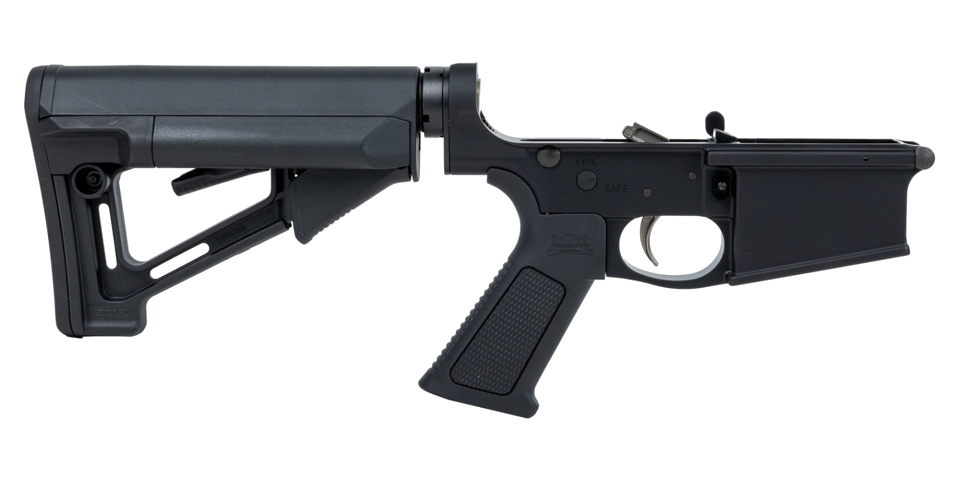 PSA Gen3 PA10 Complete STR 2-Stage .308 Lower With Over Molded Grip