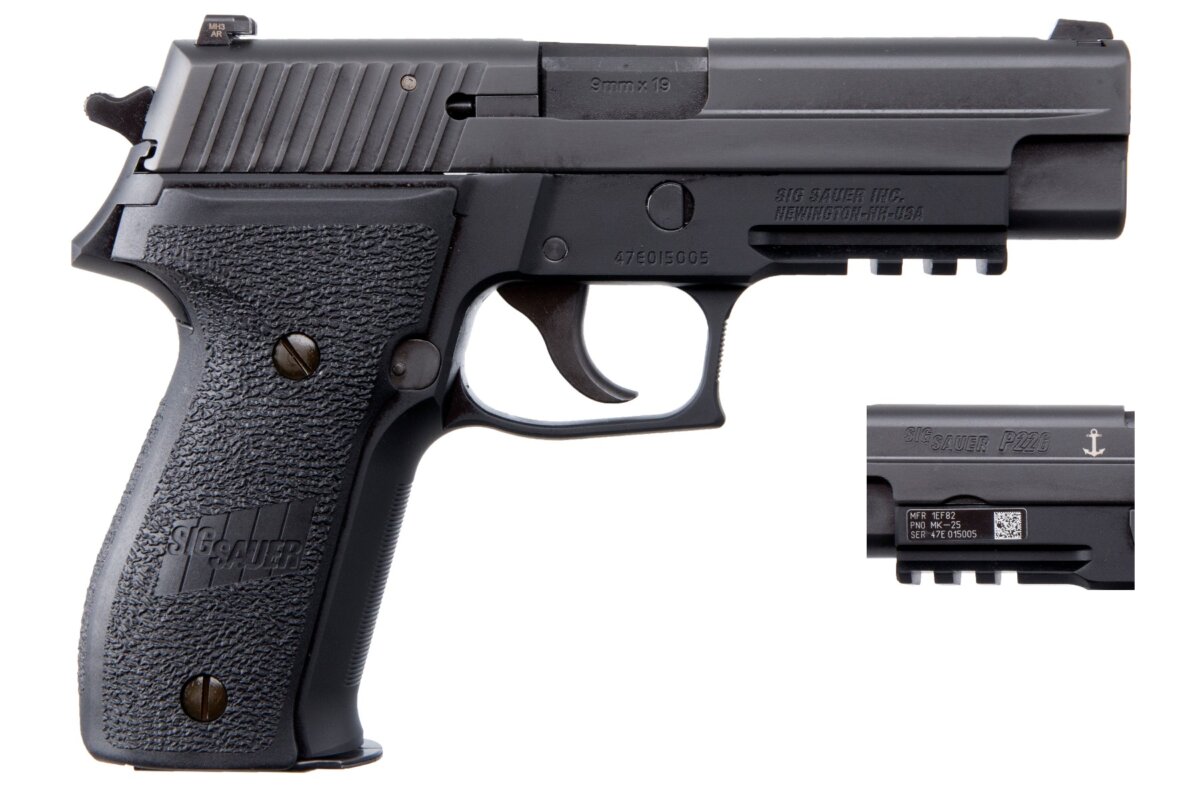 Sig Sauer SIG P226 MK-25 PST DA 9MM 15R