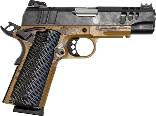 GLFA 1911 PISTOL 45ACP 4.25″ – BLK SLIDE MISSION SHARA FRAME