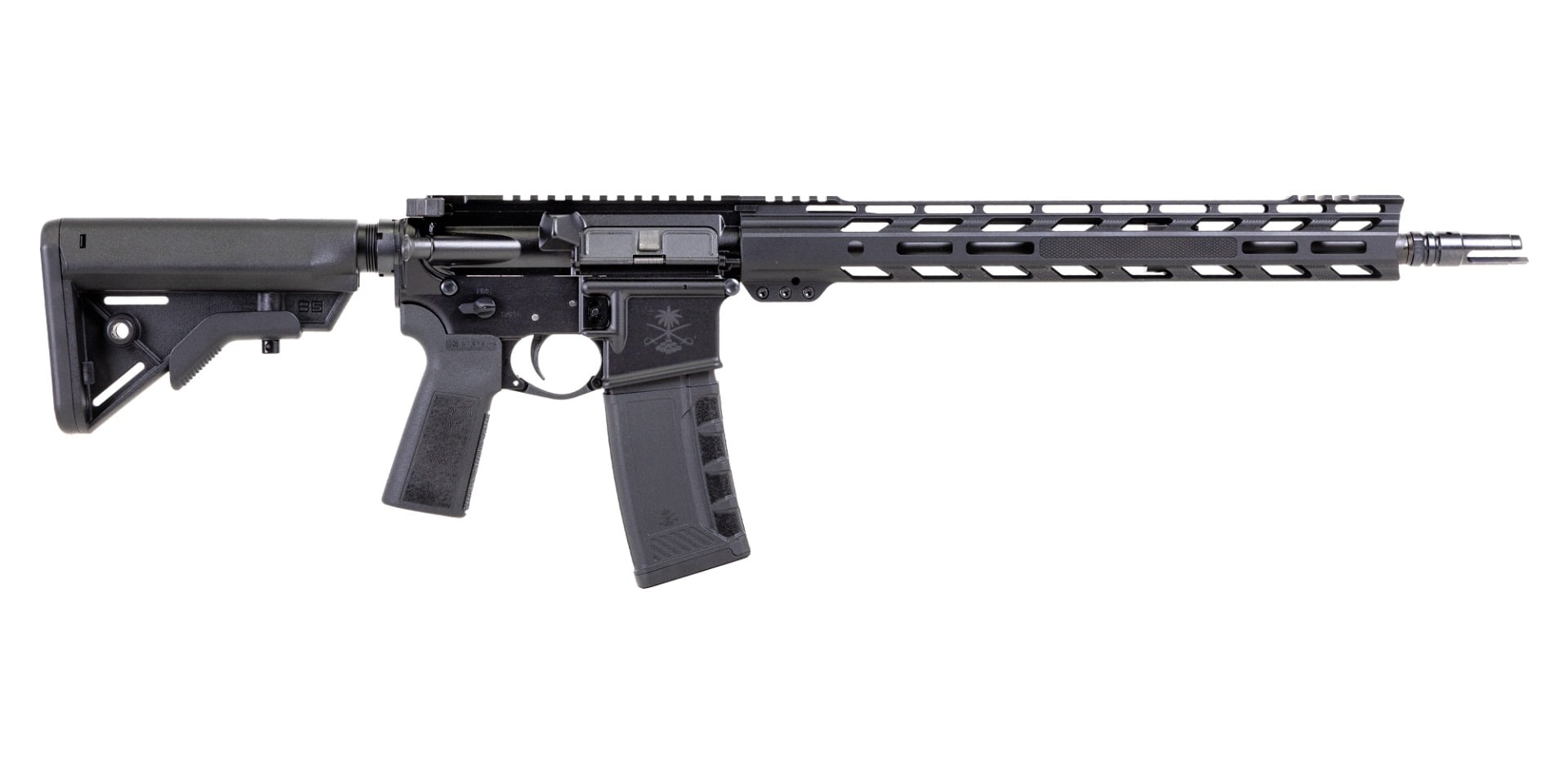 PSA "Sabre" Forged 16" 5.56 FN CHF CL 15" Knurled Slant Rail B5 Bravo Rifle