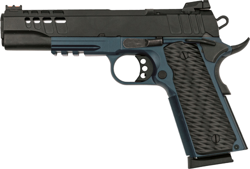 GLFA 1911 .45 ACP Pistol - Black Slide, Titanium Frame
