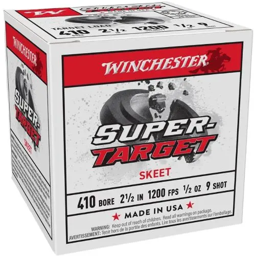 WINCHESTER TARGET 410 2-1/2" - 1/2OZ #9 250RD CASE