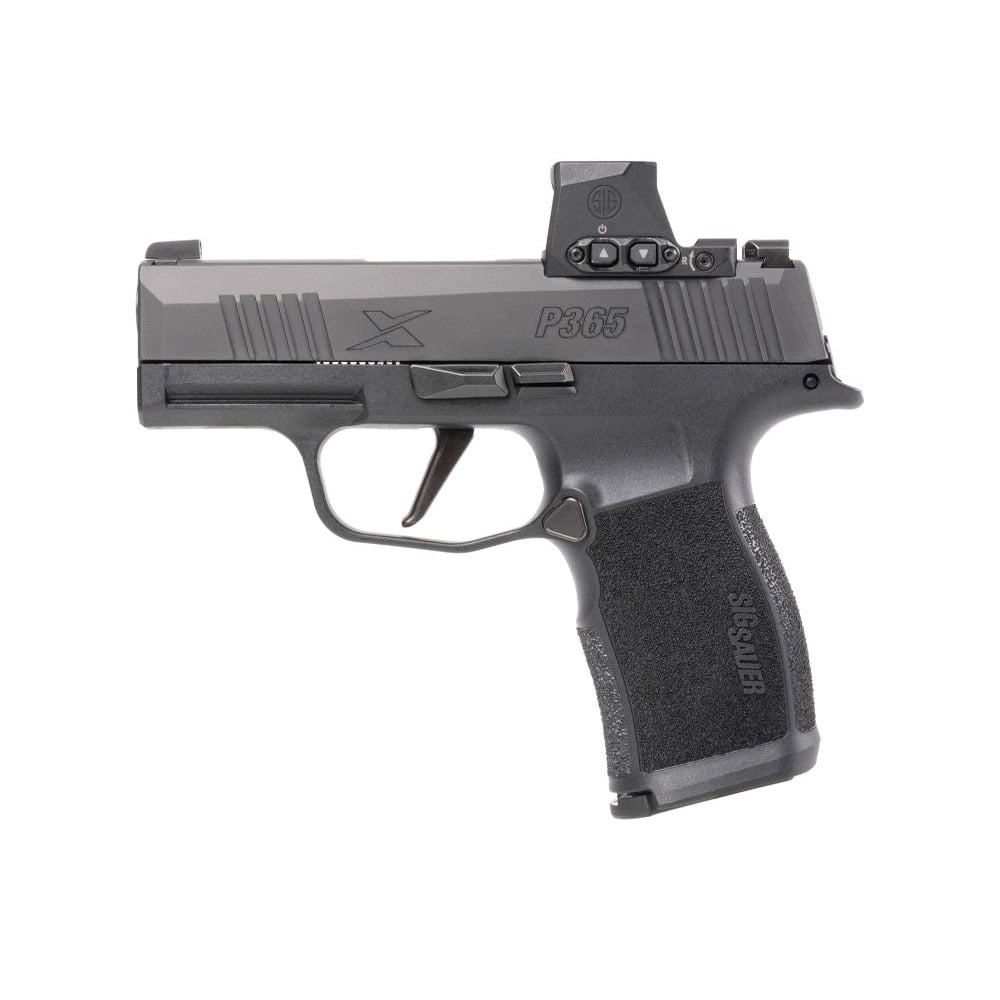 Sig Sauer P365X Romeo-X 9mm 3.10" 10rds Pistol, Black - Optics Ready Compact - 365X-9-BXR3-RXX-10