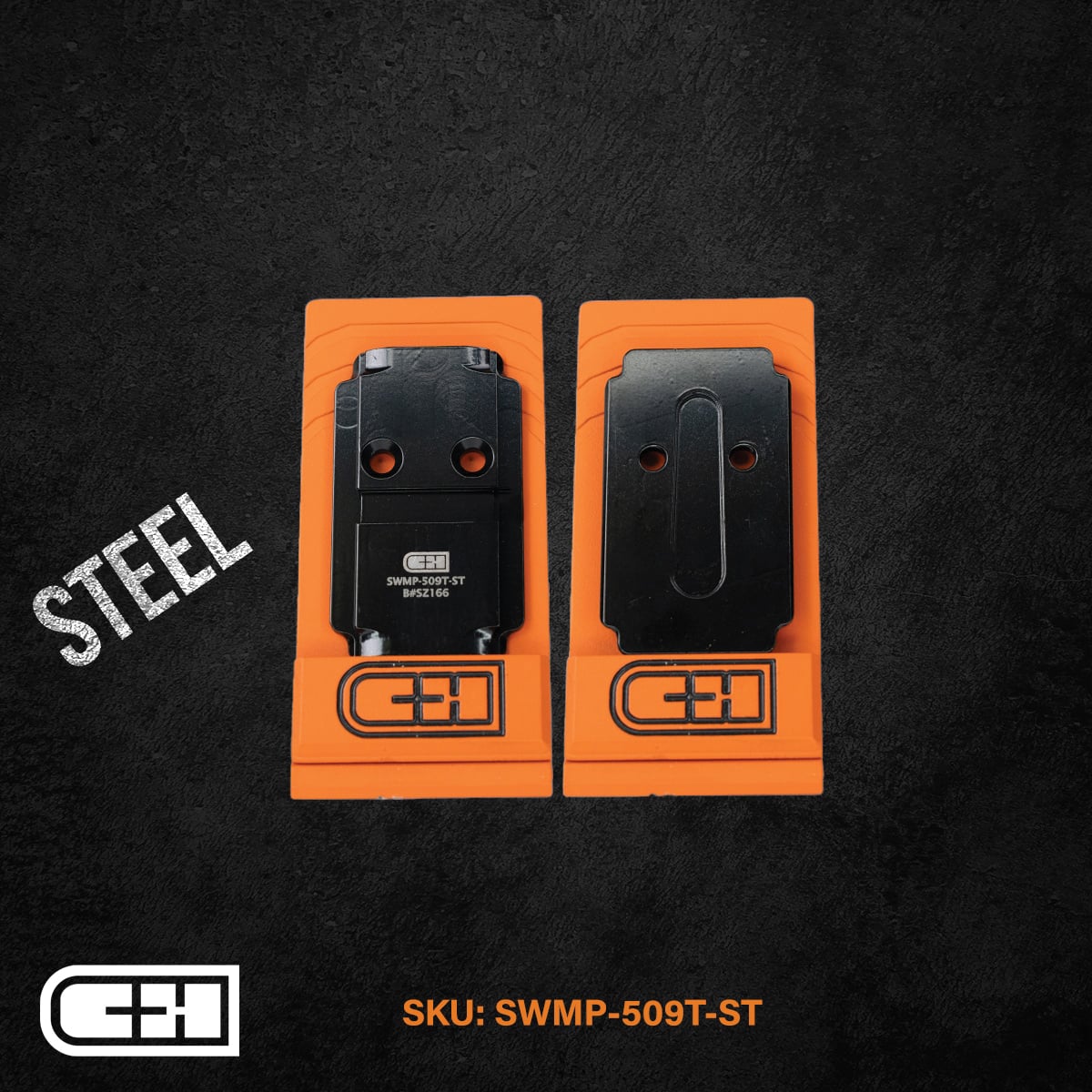 C&H Precision Optic Plate -M&P CORE 2 TO HOLO 509T- SWMP-509T-ST