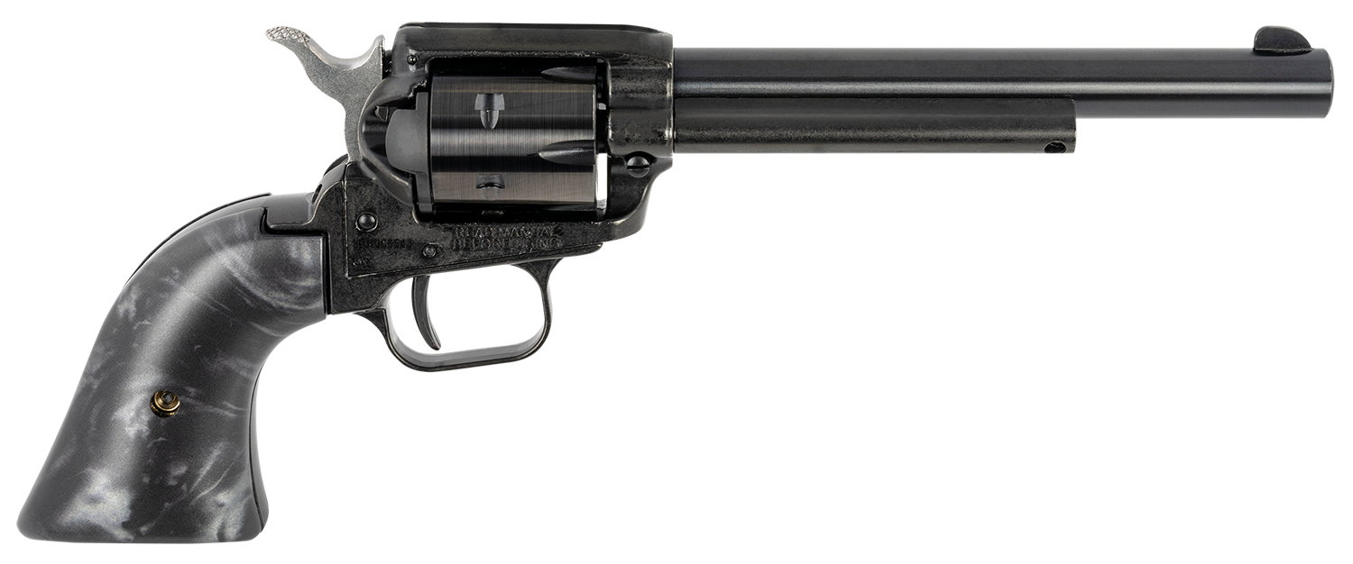 Heritage Rough Rider 22LR Pistol 6.5" 6rd, Black Pearl - RR22B6BLKPRL