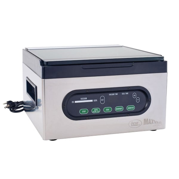 LEM MaxVac Pro 13.90" x 14.29" x 8.58" 320 W Chamber Vacuum Sealer