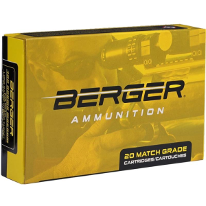 Berger-Ammunition Berger OTM Tactical Rifle Ammunition .338 Norma Mag 300gr OTM 2725 fps 20/ct