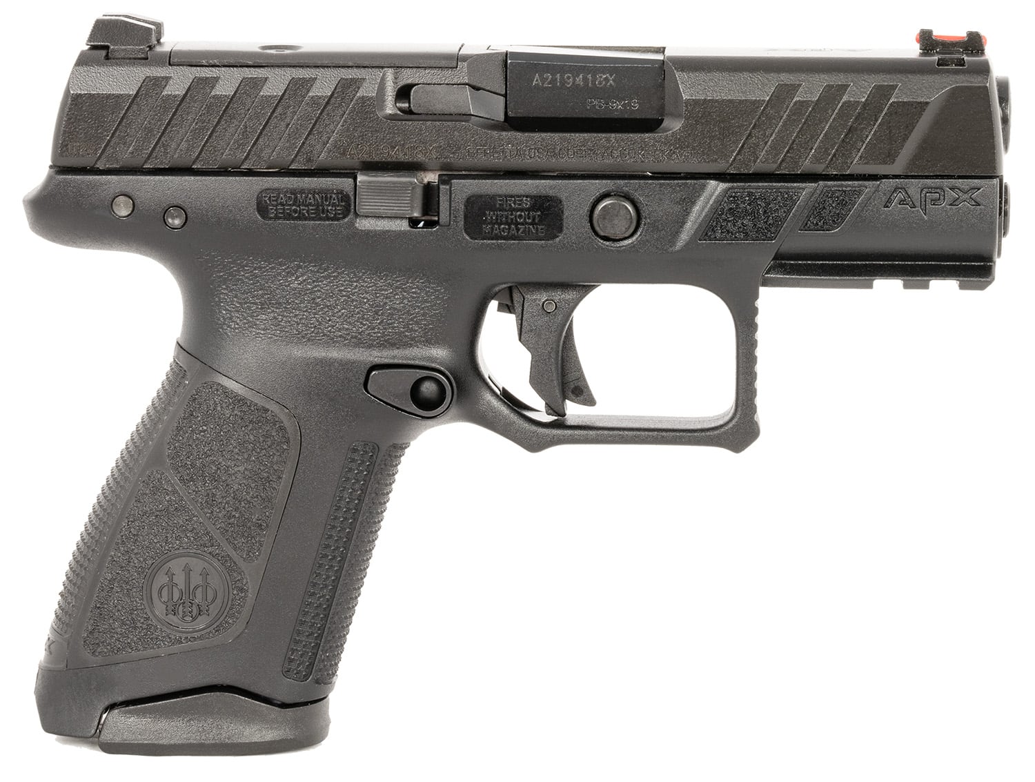 Beretta APX A1 Compact 9mm 3.70" 10rds Pistol, Black