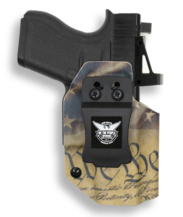 We The People Holsters Glock 43 / 43X (Red Dot Ready) Holsters, Constitution