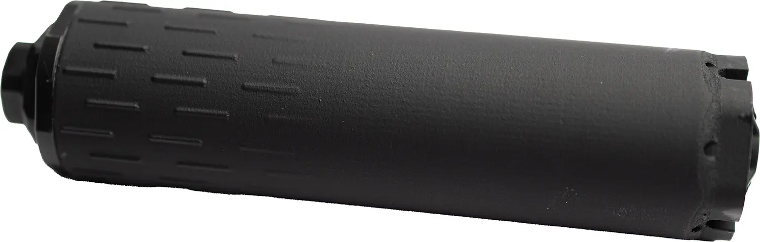 HUXWRX Flow 9K Ti 9mm Suppressor 1/2x28 Black
