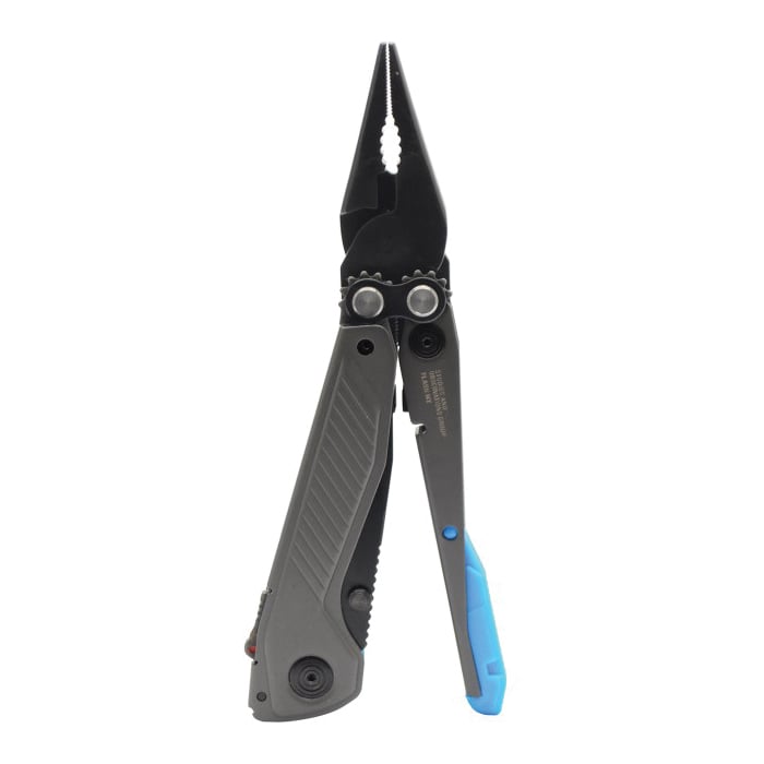 SOG Knives Flash MT Knife, Cyan/Urban Gray - SOG29-55-02-41