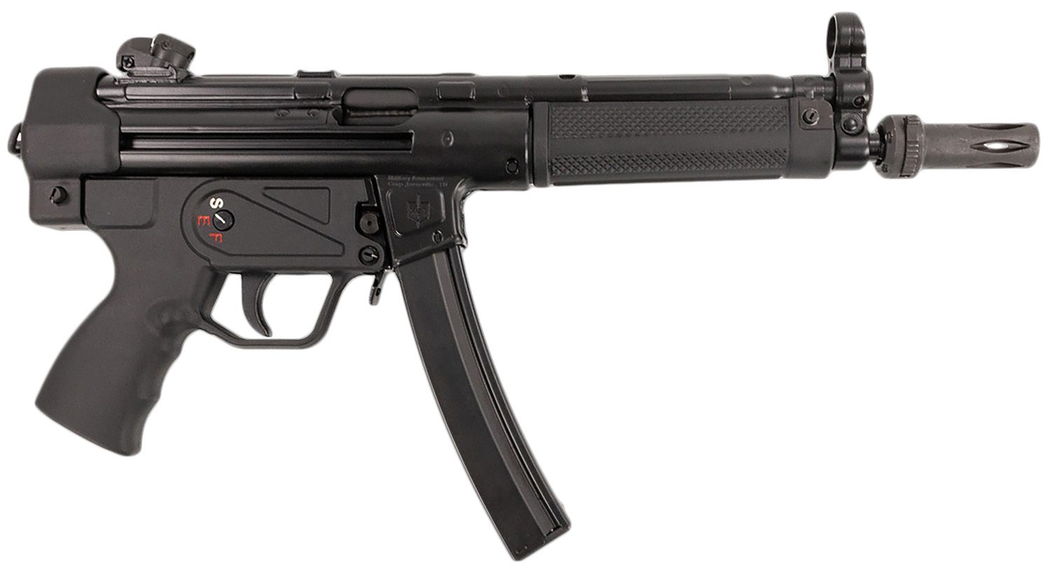 Military Arms MAC-5 9mm Pistol 30+1 8.90" Black Optics Ready