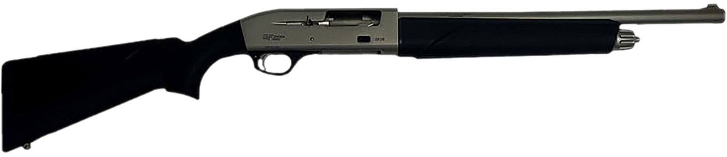 GForce GF1 12 Gauge Semi-Auto Shotgun, Nickel Barrel