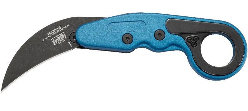 CRKT Provoke Folding Knife Black Plain 2.47" 4041B 1.4116 Stainless Steel