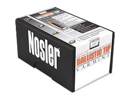 Nosler 22 Caliber (.224) 55gr Ballistic Tip Varmint Spitzer Bullets 100ct - 39526