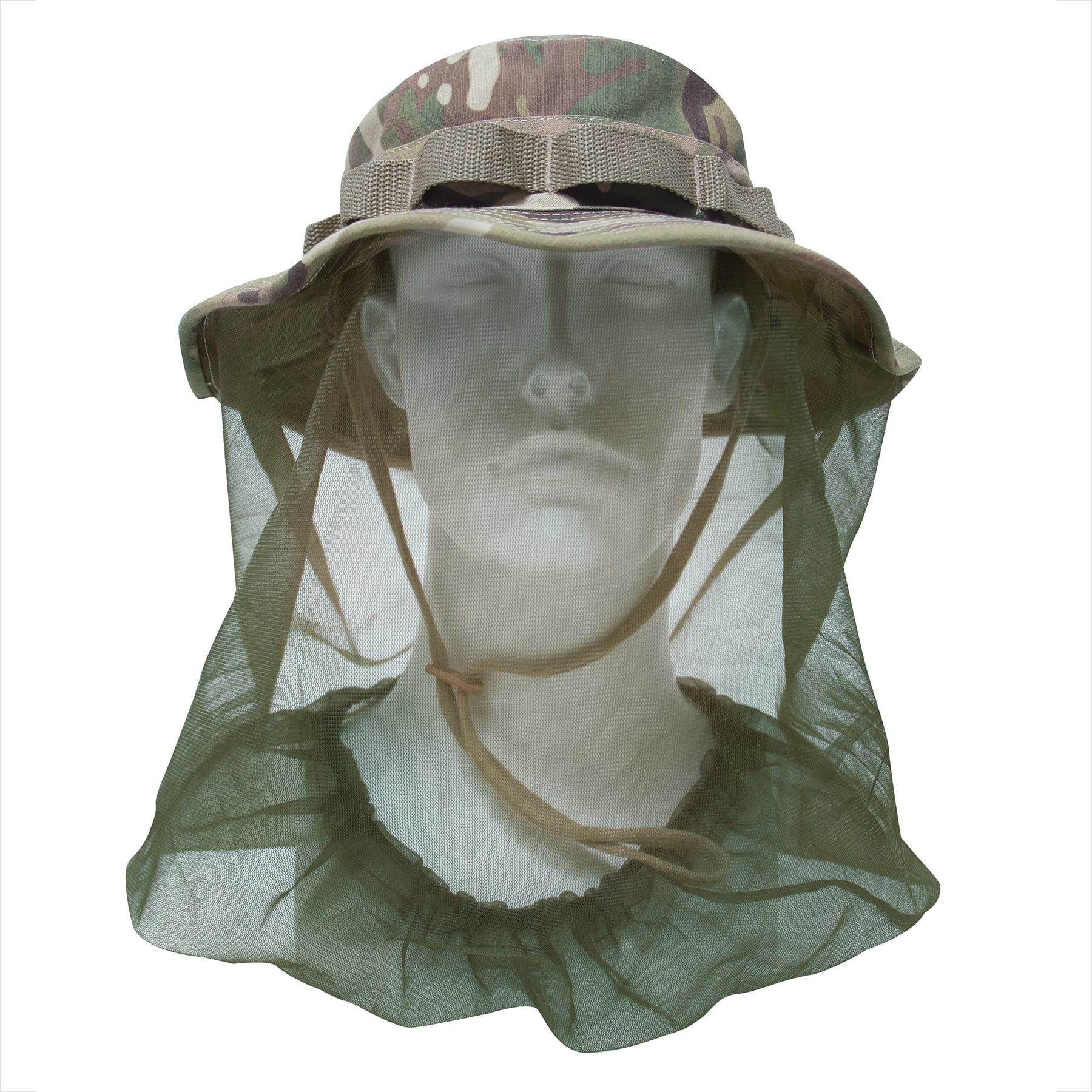 Rothco Boonie Hat With Mosquito Netting - Multicam, Head Size 7
