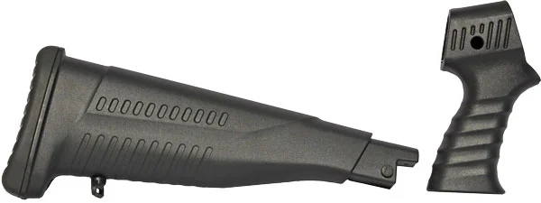 IVER JOHNSON STOCK 2-PC PISTOL - GRIP PUMP 1220GA BLACK