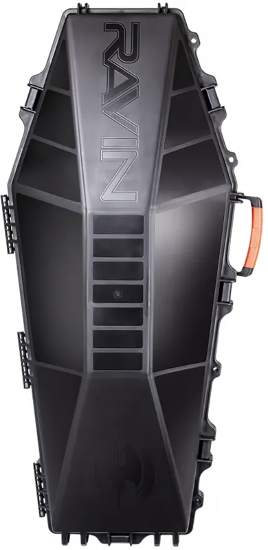 Ravin R9/10/15/20/10X/5X/500 Series Crossbow Hard Case (Black/Orange)
