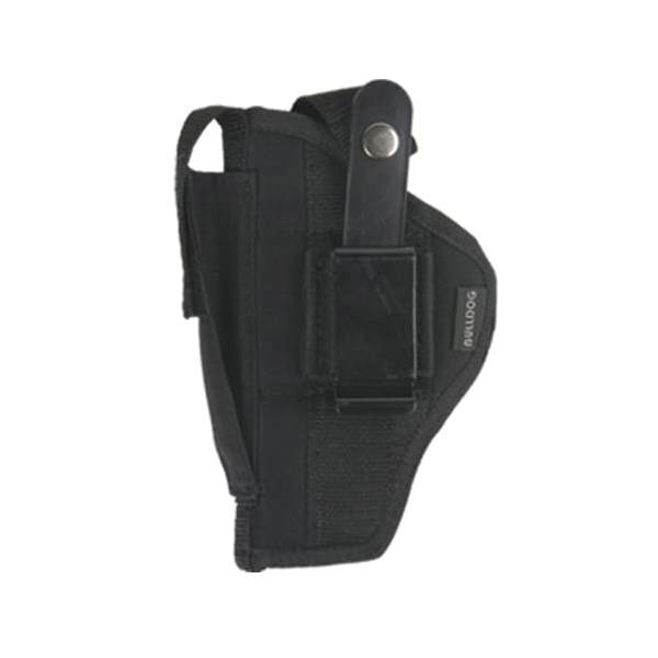 Bulldog Cases Extreme Glock G19 OWB Holster Ambidextrous Nylon SZ 07, Black