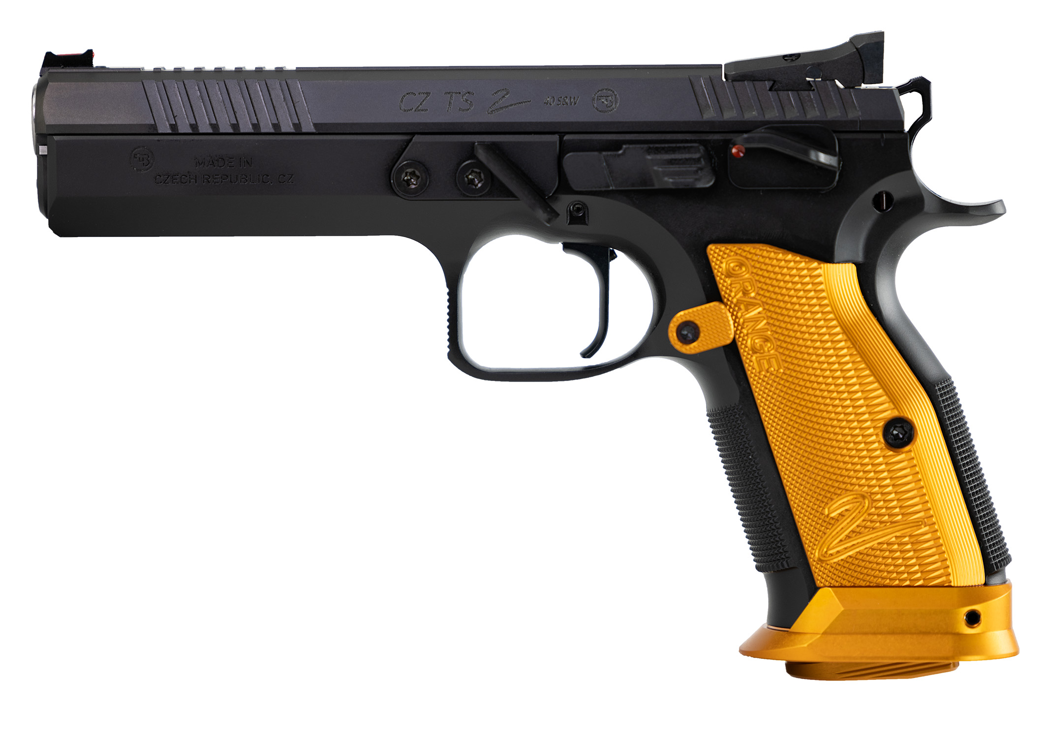 CZ TS 2 Orange .40 S Semi-Auto Pistol 17+1