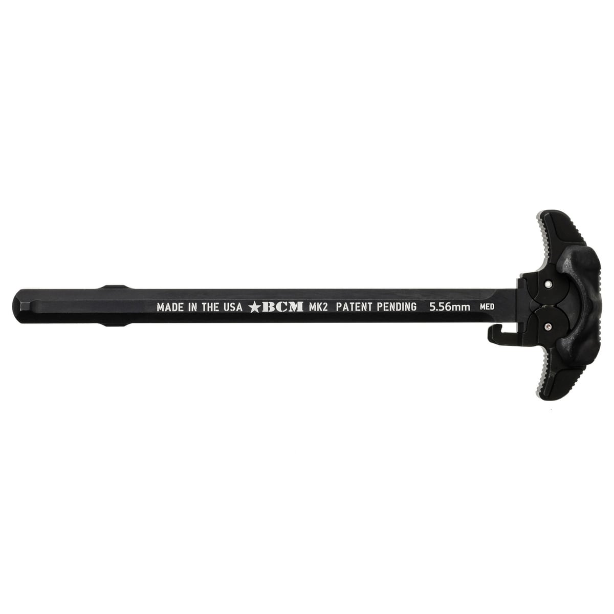 BCM Ambidextrous MK2 Medium Latch Charging Handle, Black - Reliable, Smooth Operation - GFH-MK2-MED-AMBI