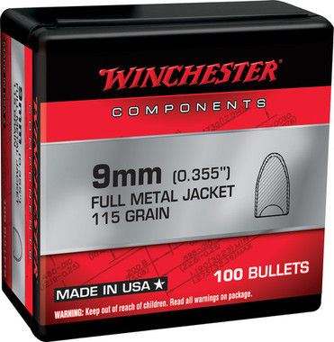 Winchester Reloading 9mm 115 Grain Full Metal Jacket