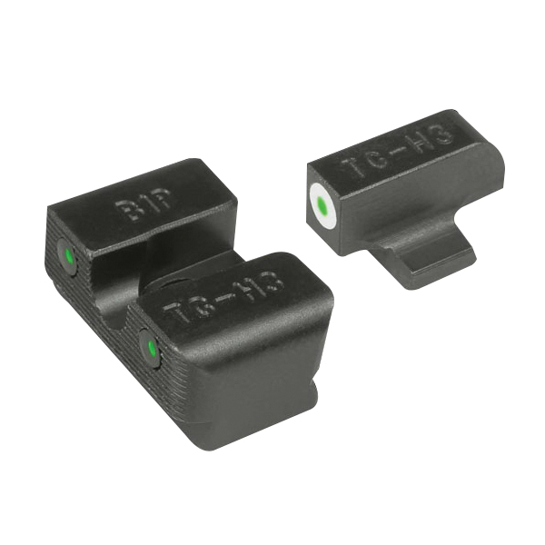 TruGlo Tritium Pro Front/Rear Night Sight Set for Beretta PX4 Storm Pistols - TG231B1W