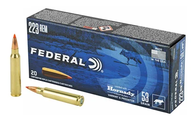 FED V 223REM 53GR Hornady V-MAX 20/2