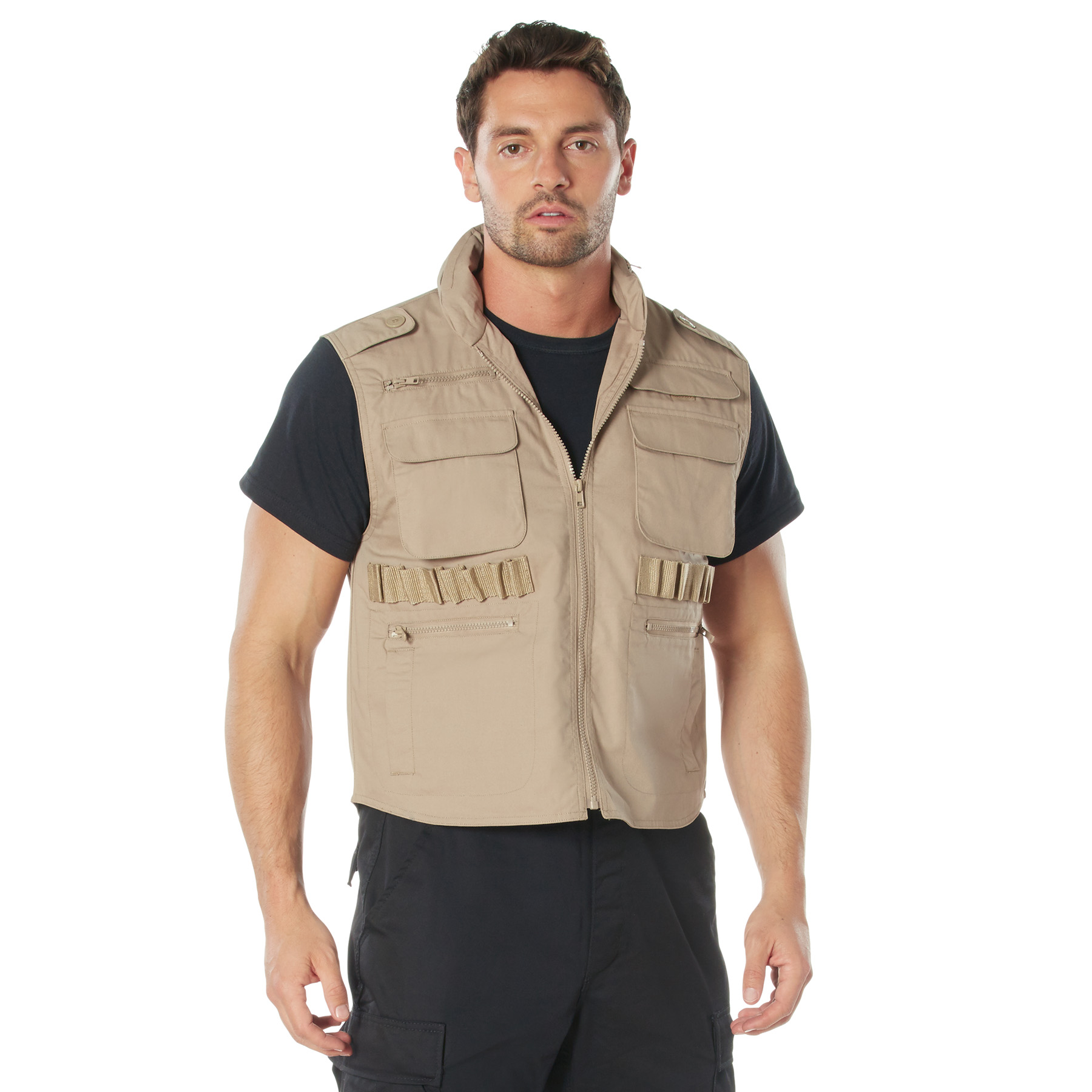 Rothco Ranger Vest - Khaki, Large