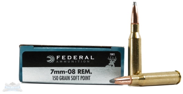 Federal 7mm-08 150gr SP Power-Shok Ammunition 20rds - 708CS