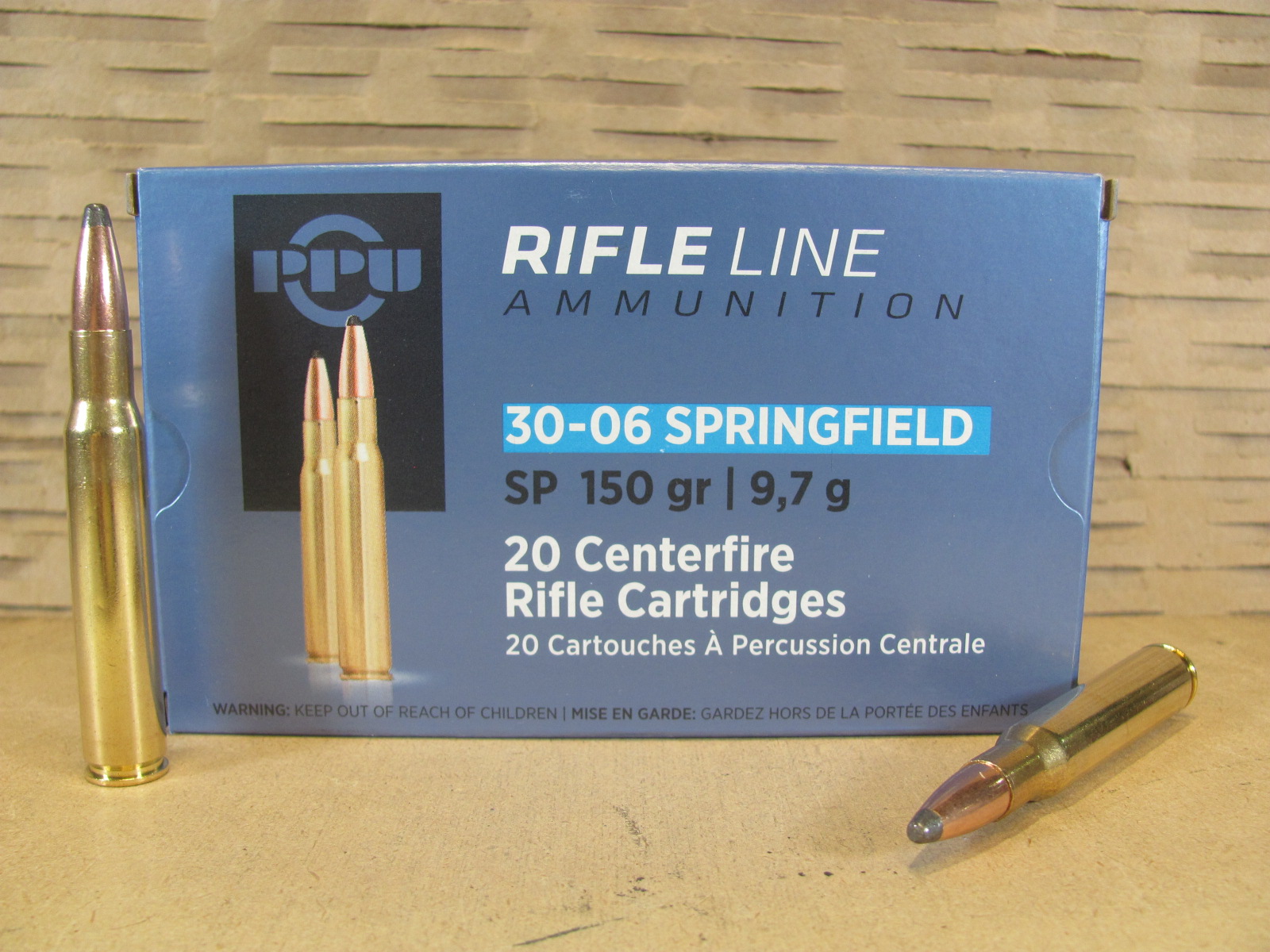 200 Round Case – 30-06 Springfield 150 Grain Soft Point Prvi Partizan Ammo – PP30061