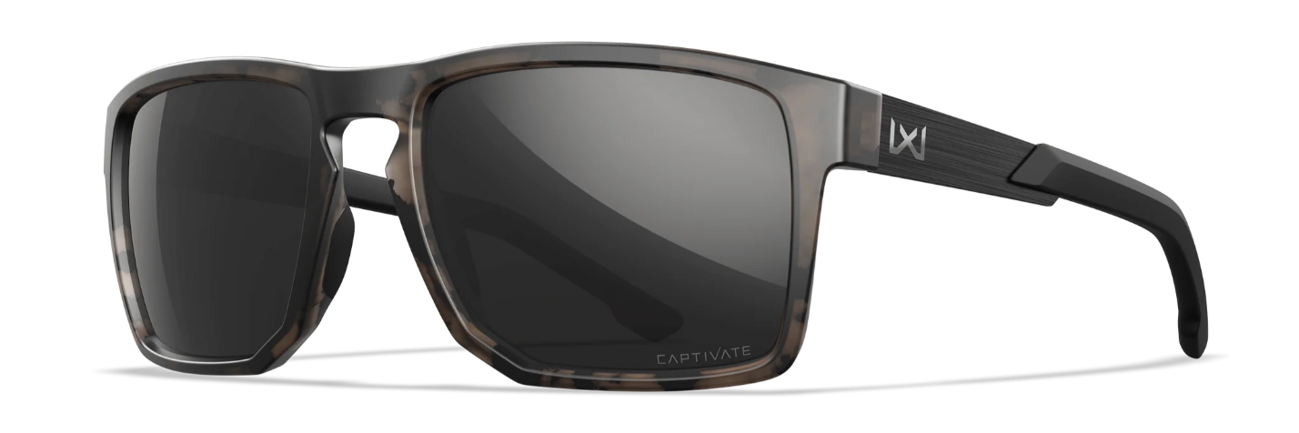 WILEY X Apex Captivate - Matte Tortoise Brown/Black Mirror