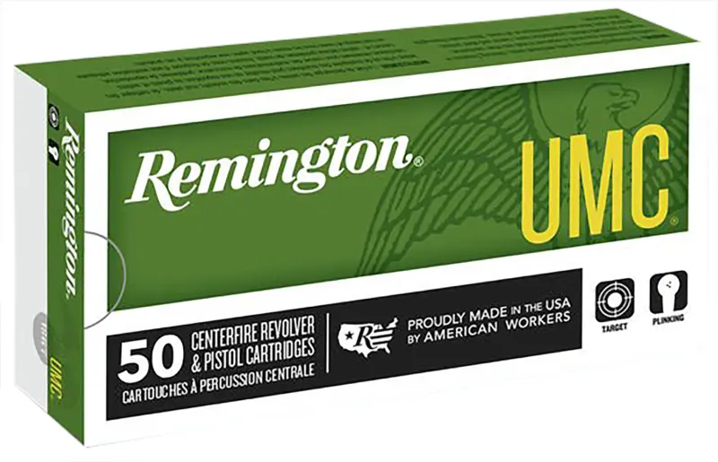 Remington Ammunition 23734 UMC 357Sig 125gr Full Metal Jacket 50 Per Box/10 Case