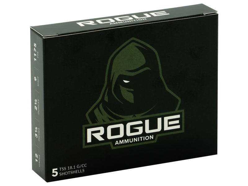 Rogue TSS 3.5" 2 1/2 oz #9 12 Gauge Ammunition, 5 Rounds - RA-TSS-12-312-212-9