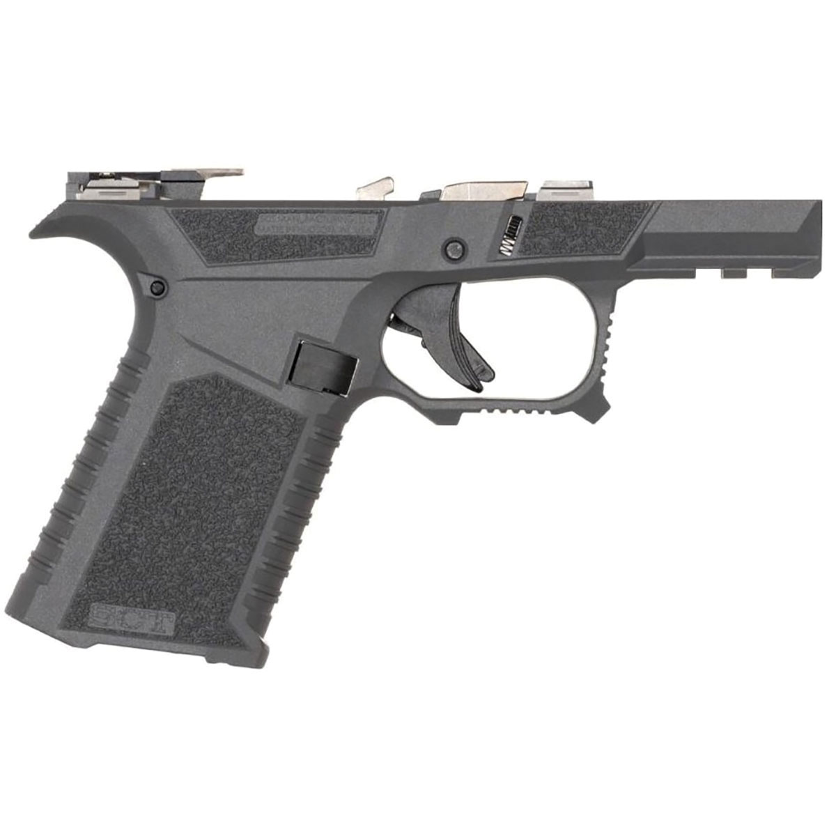 SCT Manufacturing SCT SC Frame Fits Glock G43X/G48 - Gray, Versatile Frame for Optimum Performance and Aesthetic - 0226020000IC