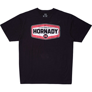 Hornady 99607XXL Hornady  Black Cotton Short Sleeve 2XL