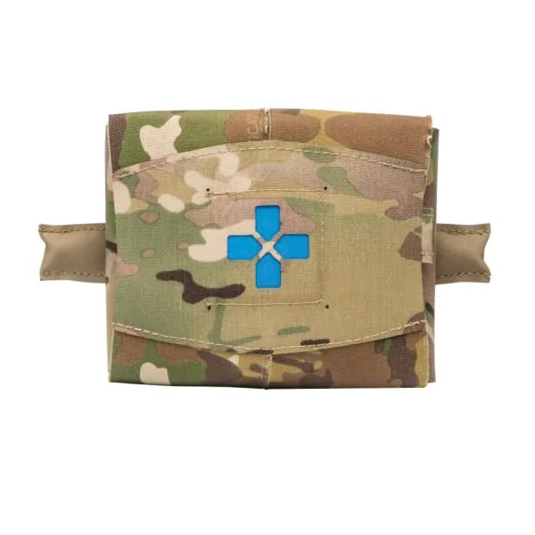 Blue Force Gear Micro TKN Plus Pro Supplies Molle Mount Complete Trauma Kit, Multicam