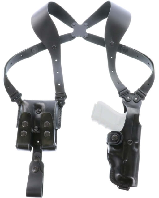 Galco VHS 4.0 Leather Shoulder Holster System Kimber Black
