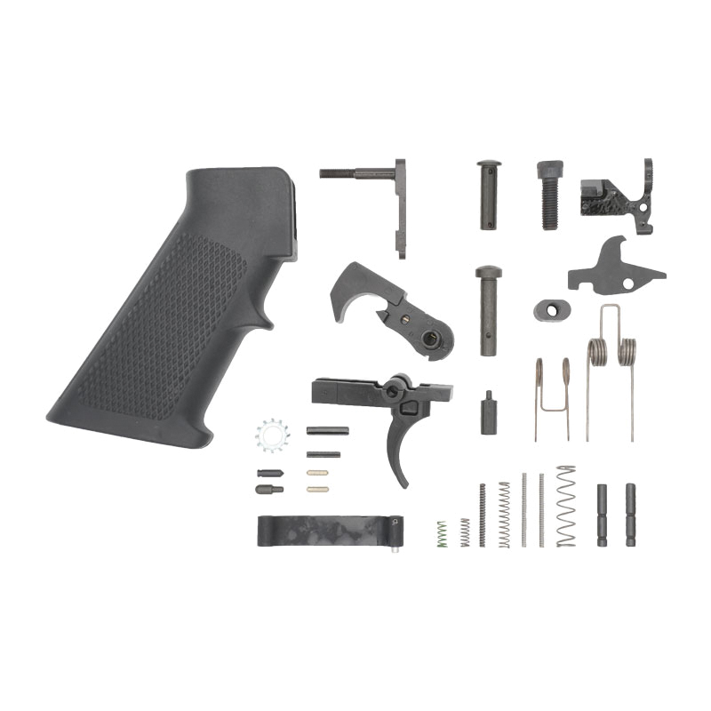 Black Rain Ordnance Lower Parts Kit, Black